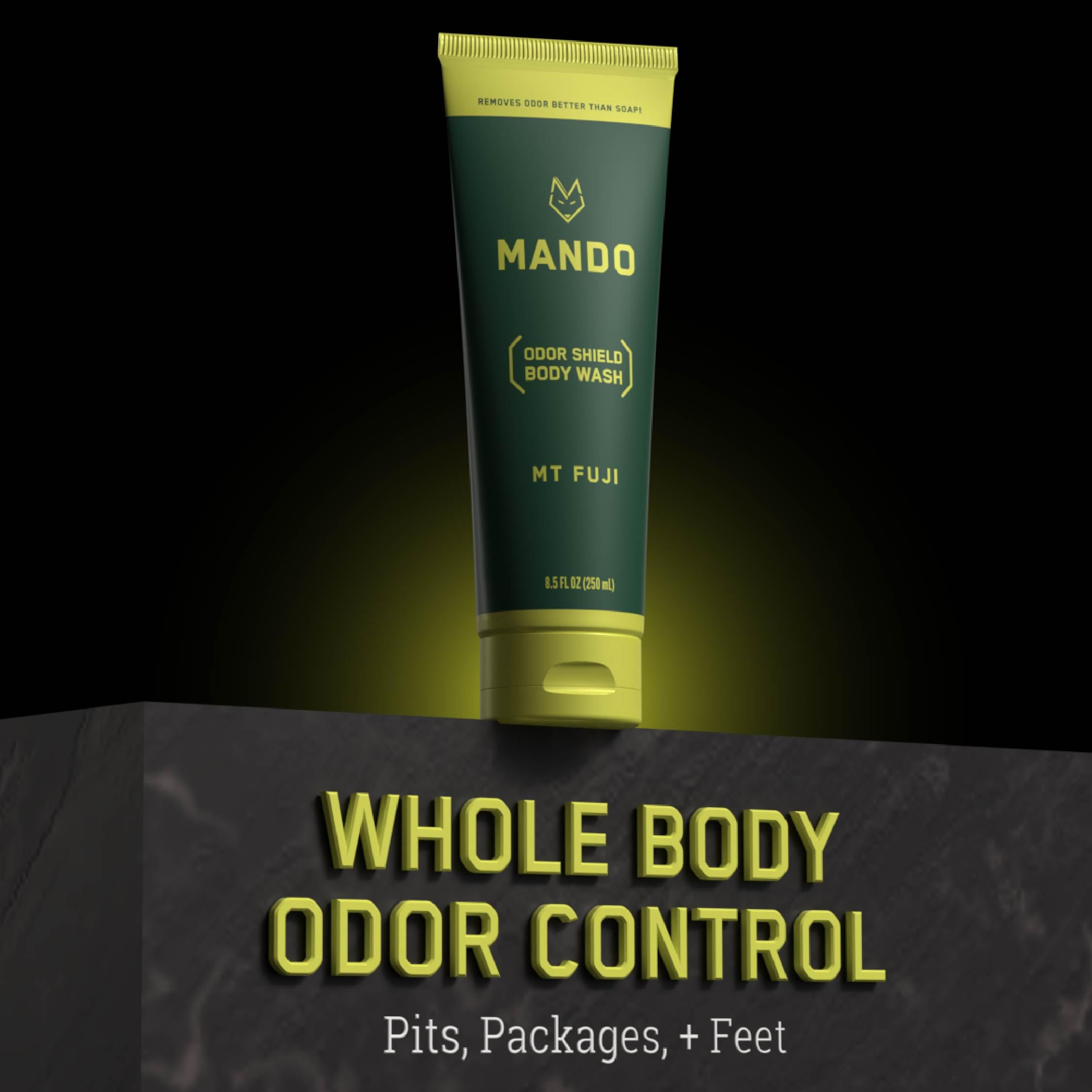 Mando Whole-Body Clean uses a doctor-developed formula for safe cleansing.