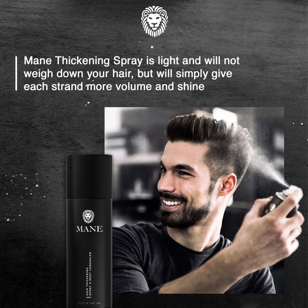 MANE twelve-color shade range displayed for natural color matching