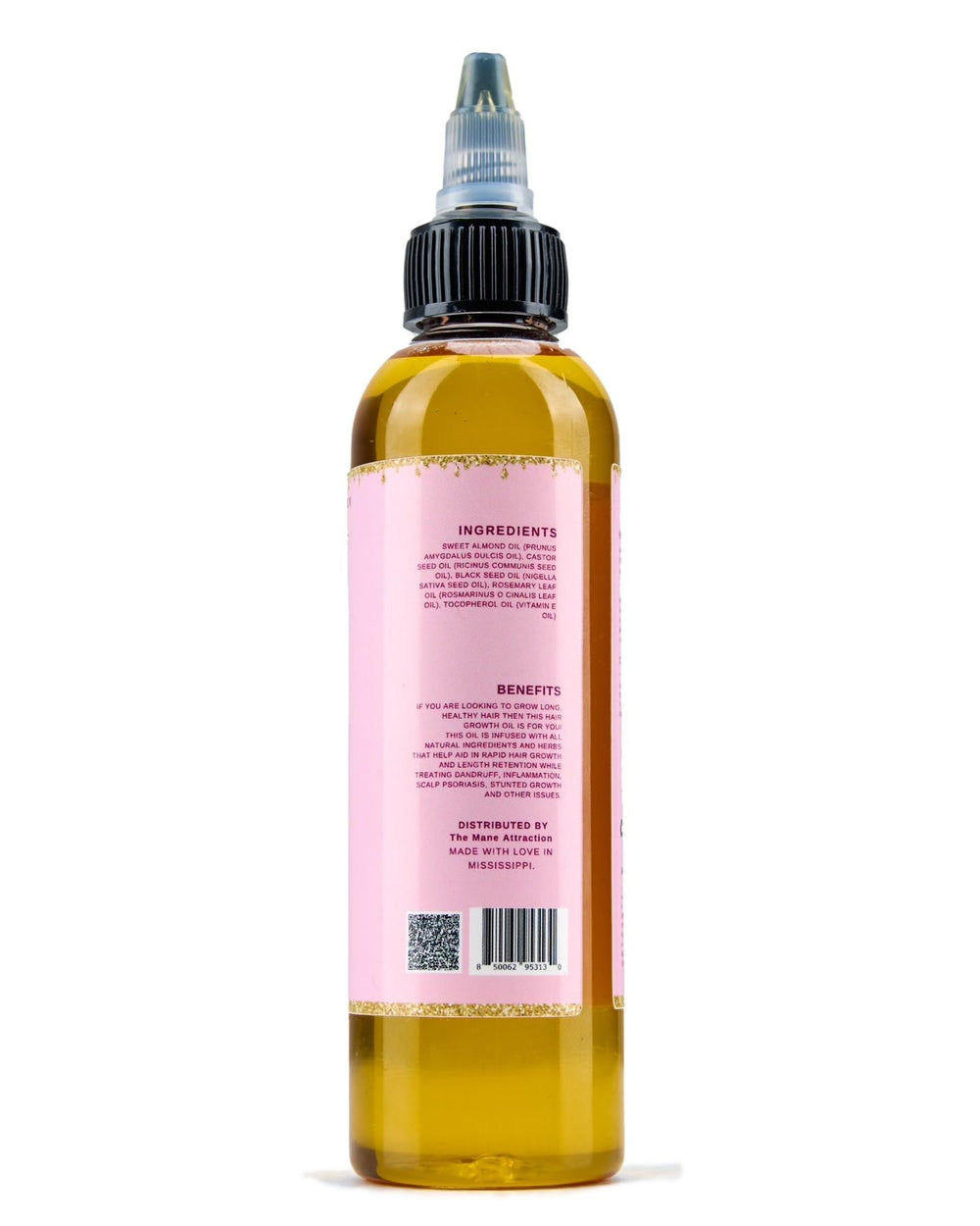 The Mane Attraction daily-use routine features a lightweight, non-greasy formula.
