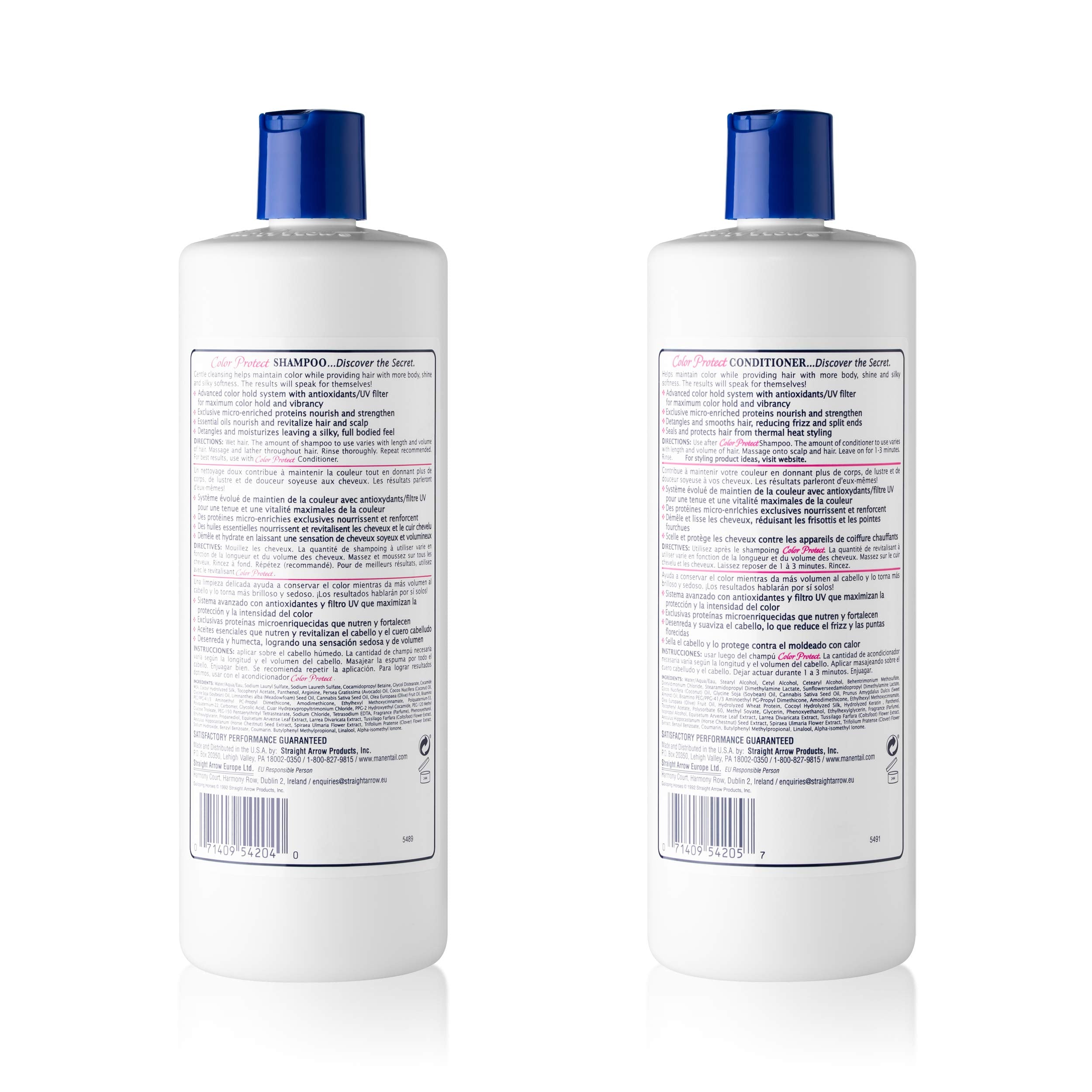Mane 'n Tail Color Protect conditioner bottle supports color retention and detangling.