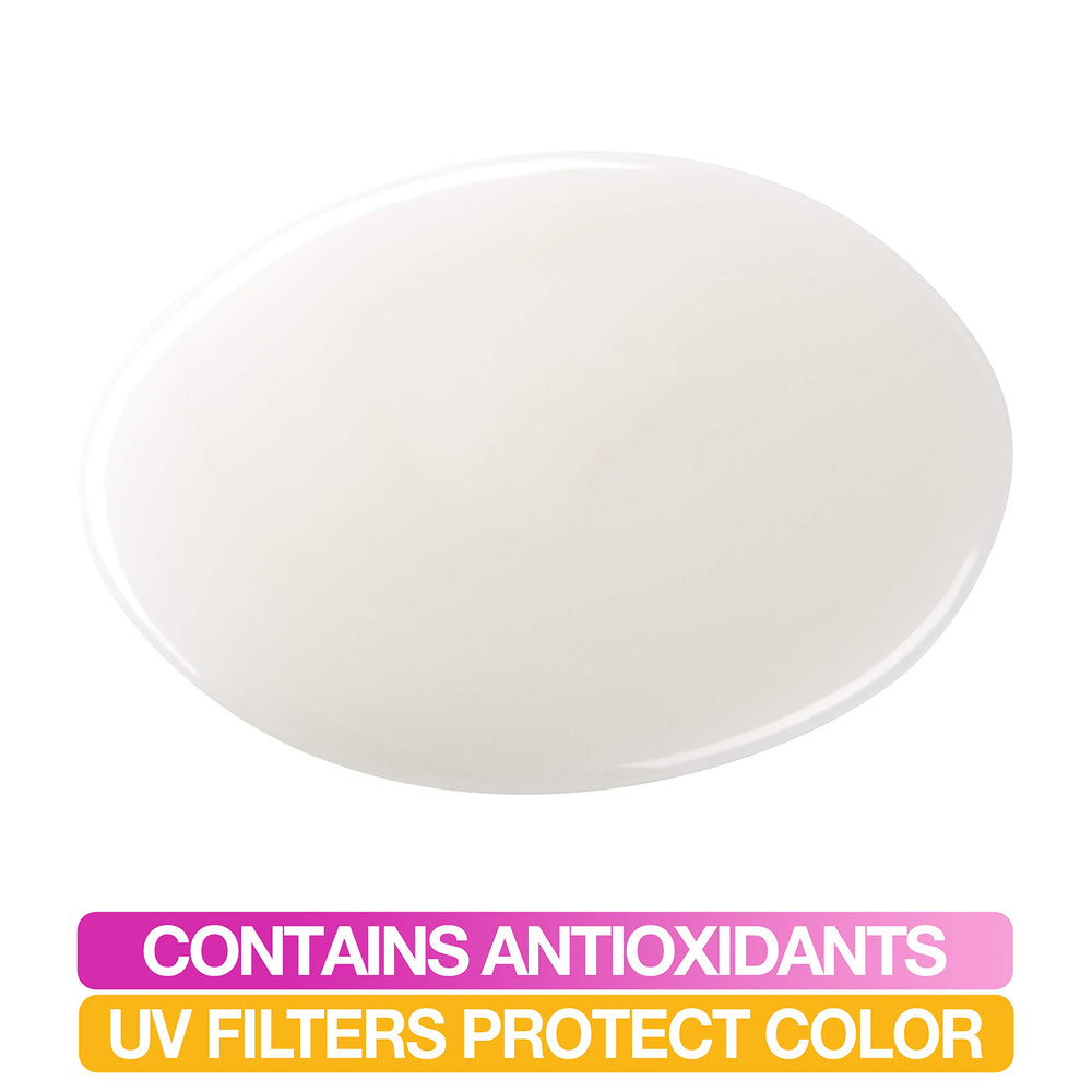 Close-up of Mane 'n Tail Color Protect shampoo ingredients highlighting micro-enriched proteins.