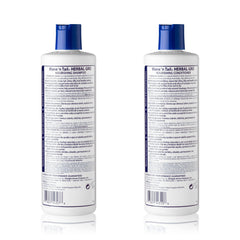 Mane 'n Tail Herbal Gro Shampoo label highlighting olive oil complex and nourishment