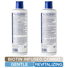 Mane 'n Tail vegan formula packaging side showcasing clean, cruelty-free scalp care.