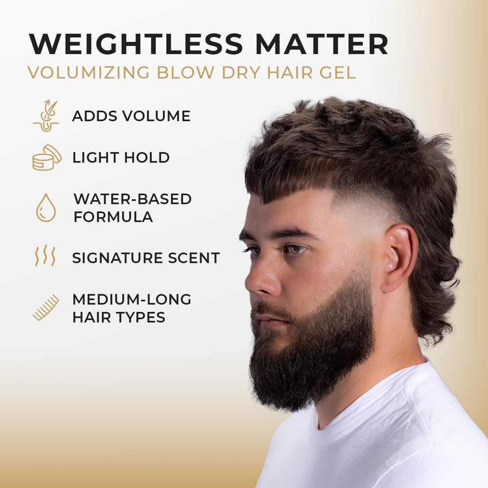 Mane Tame Weightless Matter bottle pour enabling controlled, consistent application.