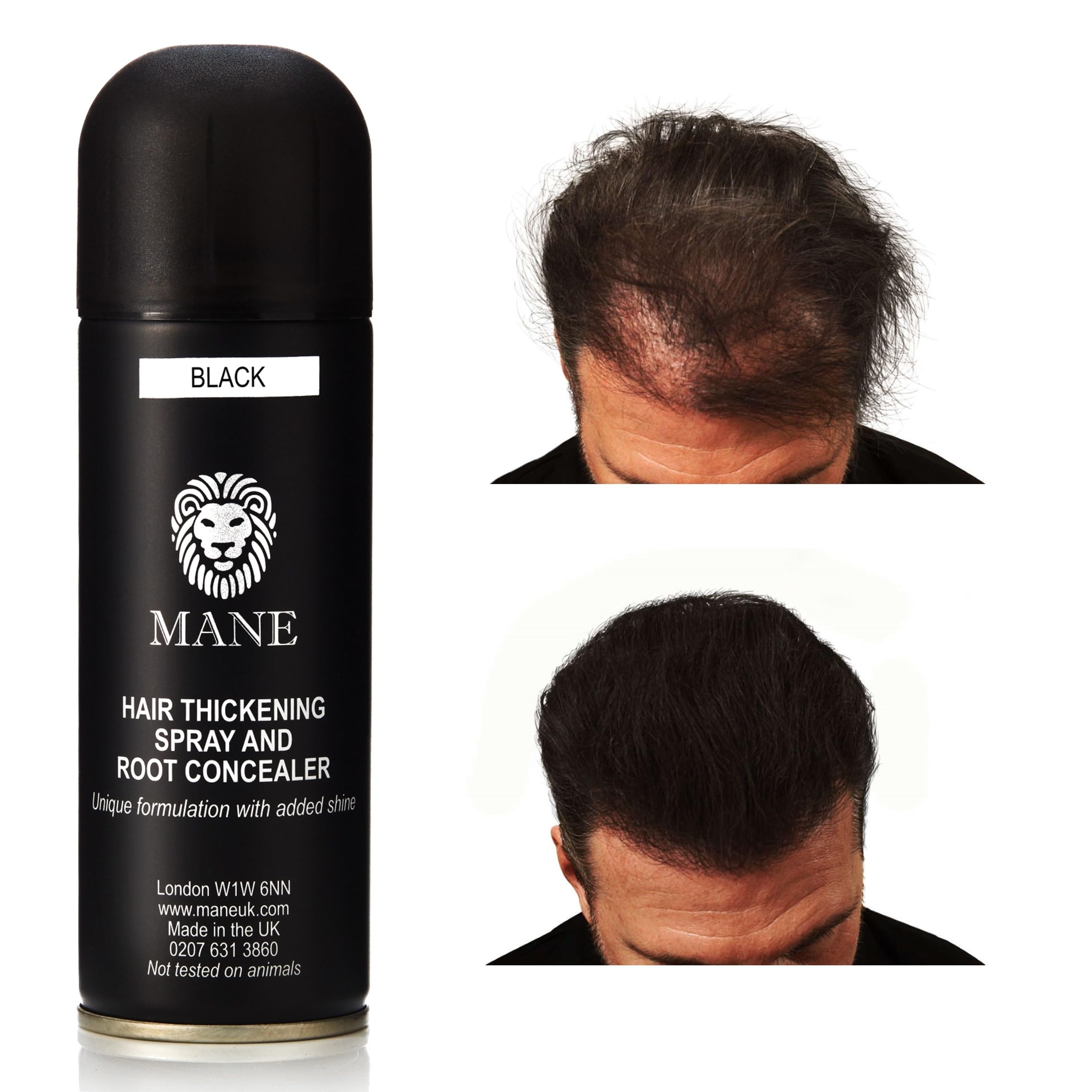 MANE travel-size 100ml bottle with five color options