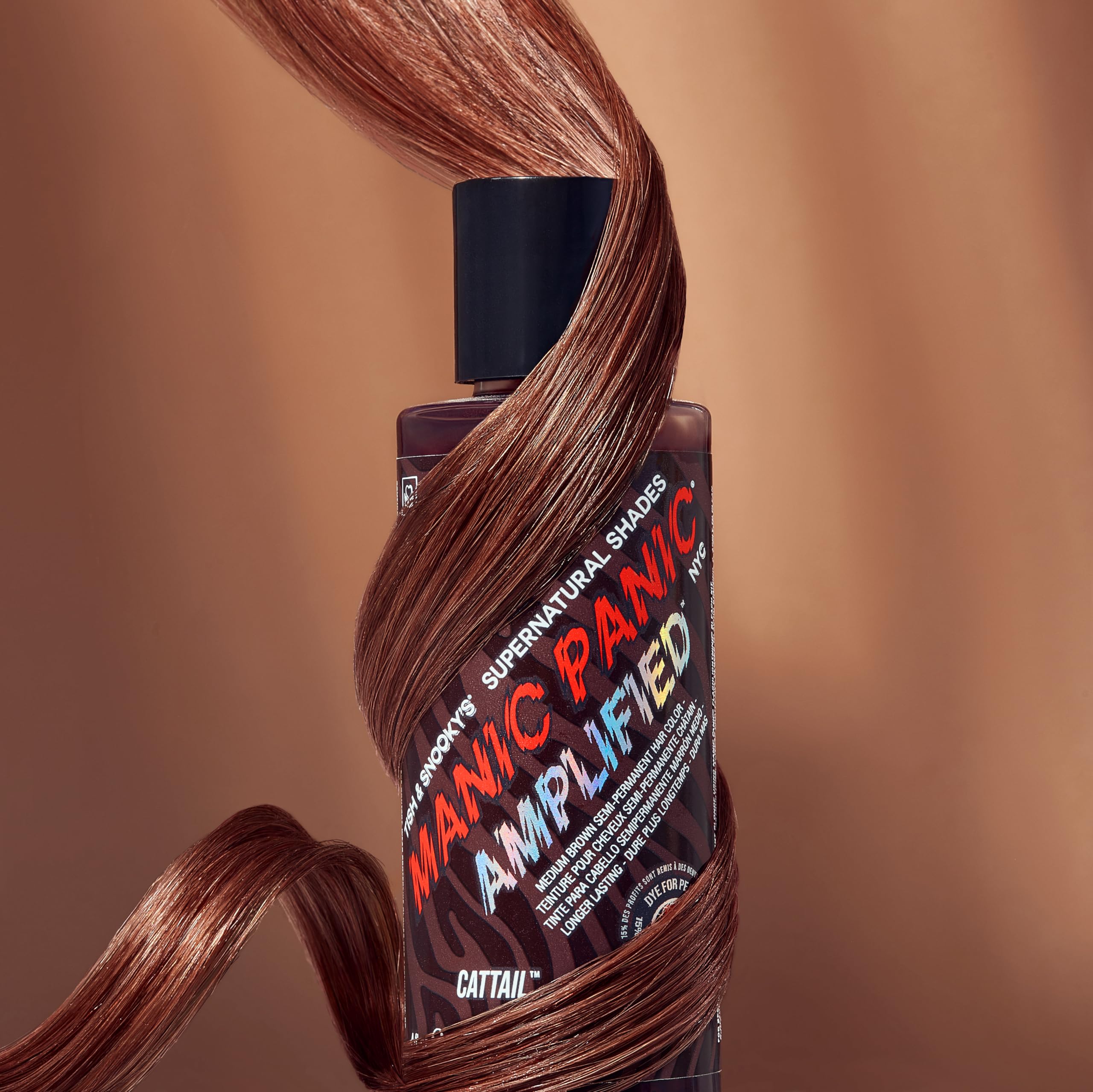 MANIC PANIC Cattail cruelty-free logo signals ethical hair color choice.