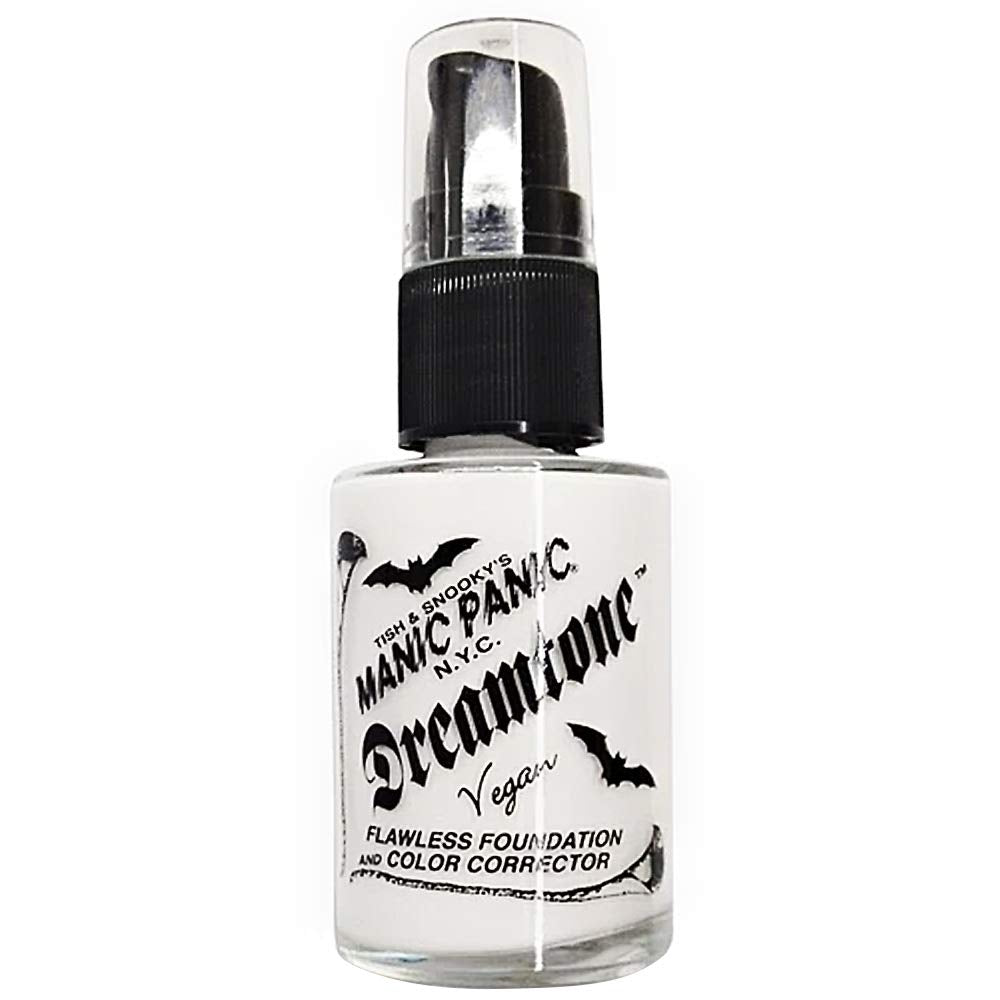 MANIC PANIC Dreamtone White Foundation bottle pour for even coverage and long wear