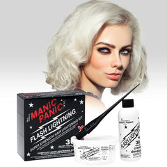 MANIC PANIC gloves for comfortable at-home lightening sessions.