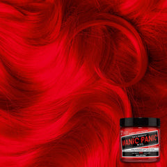 MANIC PANIC Wildfire swatches side by side displaying vibrant hues