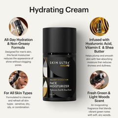 MANSCAPED Skin Ultra 3-step regimen box illustrating simple routine