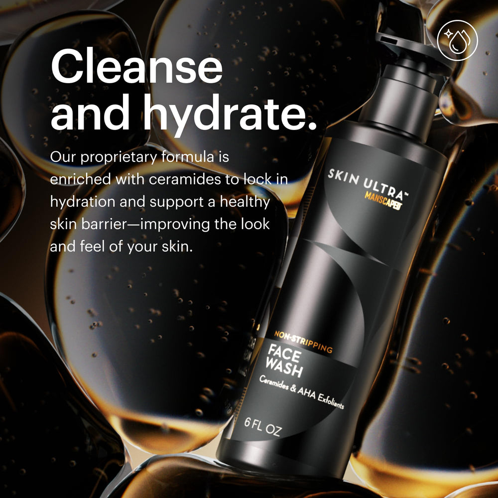 MANSCAPED Skin Ultra Brightening Serum highlighting vitamin C benefits
