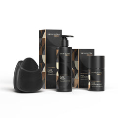 MANSCAPED Skin Ultra Face Buffer Pro close-up showing gentle exfoliation for smoother pores.