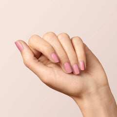 Manucurist Green Flash Old Rose swatches show powder pink opacity.