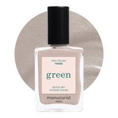 Manucurist Tweed pearlescent grey bottle with iridescent finish