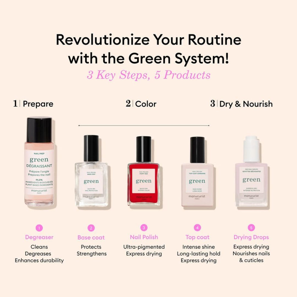 Manucurist formula is made in France with vegan ingredients.