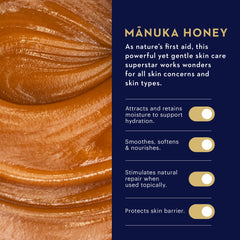Close-up of Manuka Health blemish spot gel texture, clear and non-greasy