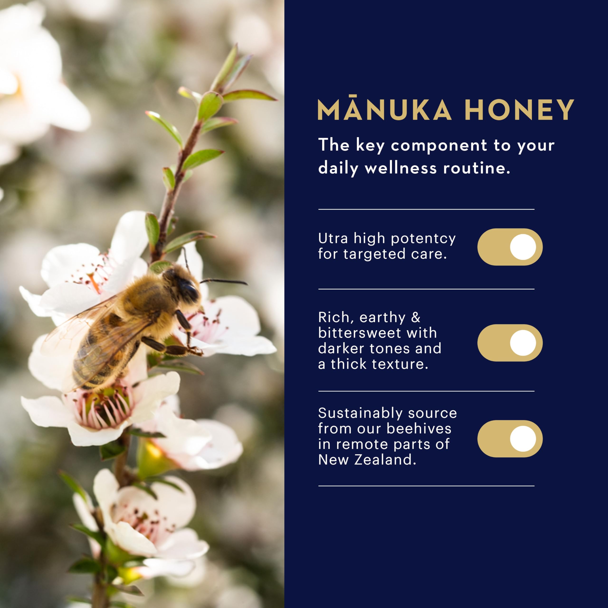 Manuka Health Lip Rescue applying for quick lip relief.