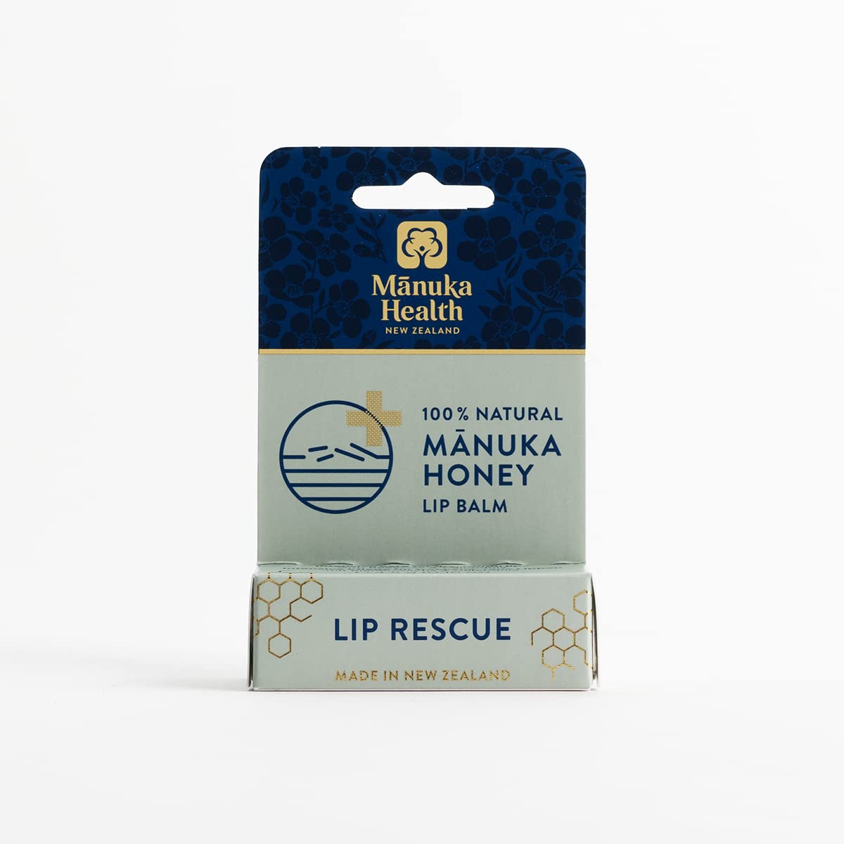 Manuka Health Lip Rescue made in New Zealand with natural ingredients.