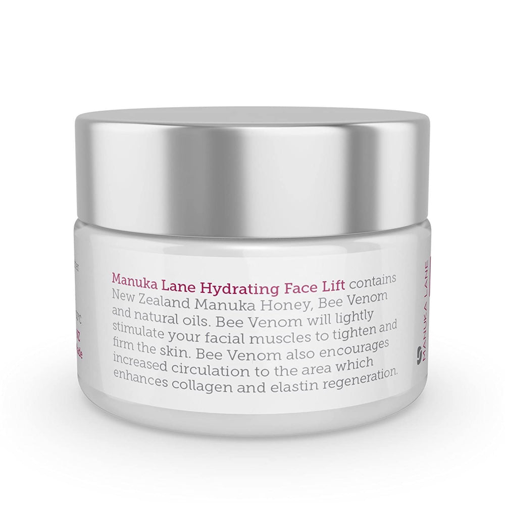 Manuka Lane cocoa butter-rich cream close-up reveals deep hydration for supple skin.