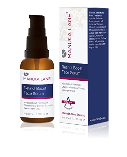 Manuka Lane packaging displayed on a clean vanity for premium routine