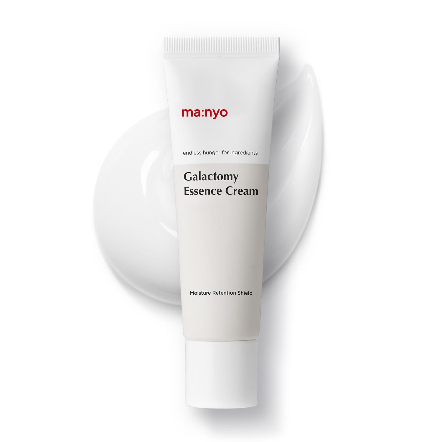 Manyo Galactomy Essence Cream bottle for moisturizing and soothing glow.