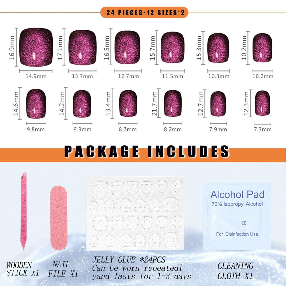 MAOTTIE ABS reusable nails are odorless and waterproof
