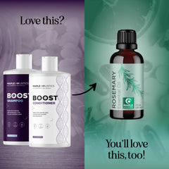 Maple Holistics biotin conditioner bottle showcases nourishing formula