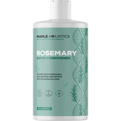Maple Holistics Biotin Rosemary Conditioner bottle front for fuller hair appearance