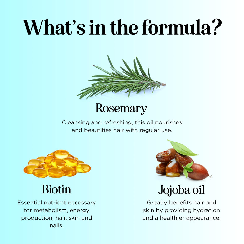 Maple Holistics Biotin shampoo ingredients close-up emphasizing natural extracts