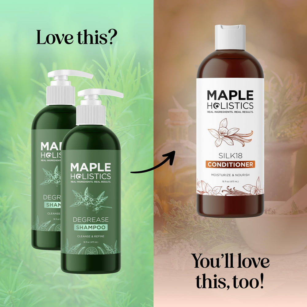 Shampoo suitable for men and women in Maple Holistics line