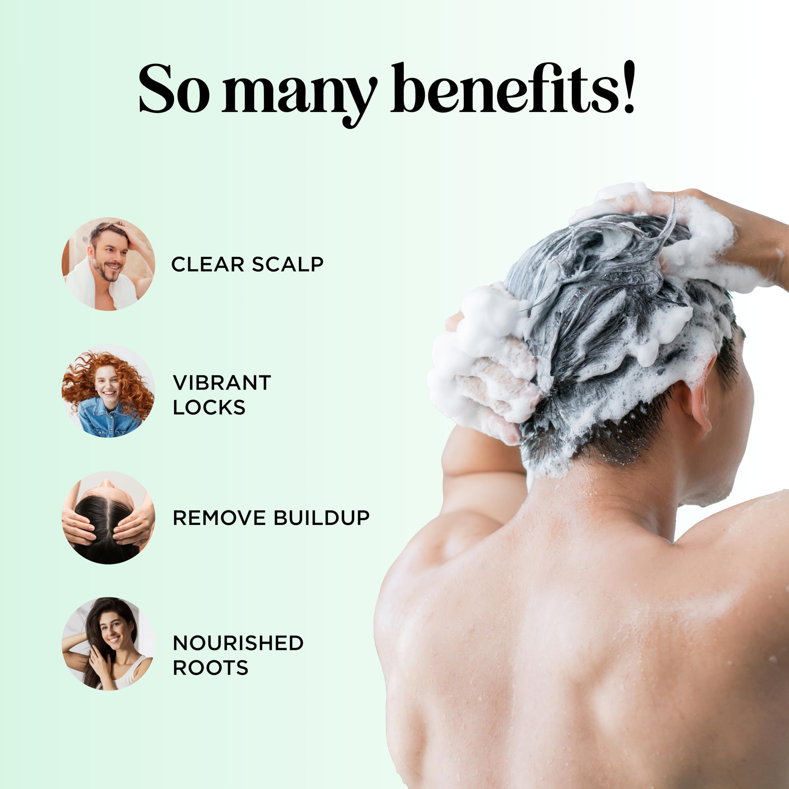 Rosemary oil drops on Maple Holistics Degrease Shampoo for cleansing