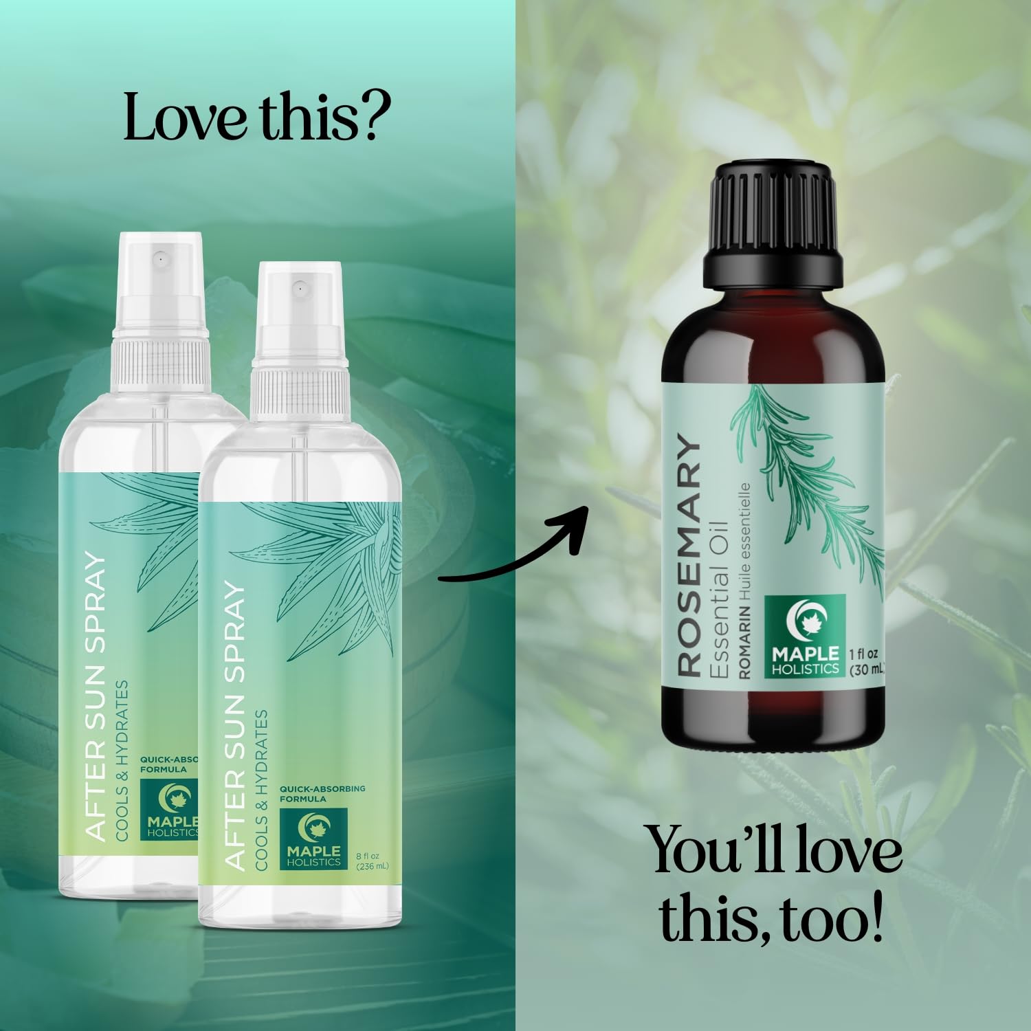 Dermatologist tested Maple Holistics spray for gentle after-sun care