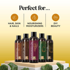 Maple Holistics Fractionated Coconut Oil bottle closeup for deep skin moisturization