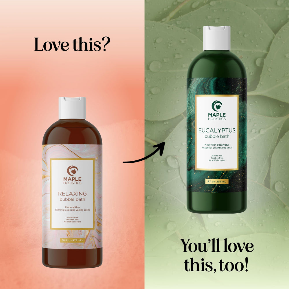 Calendula notes add gentle floral touch during bath time.