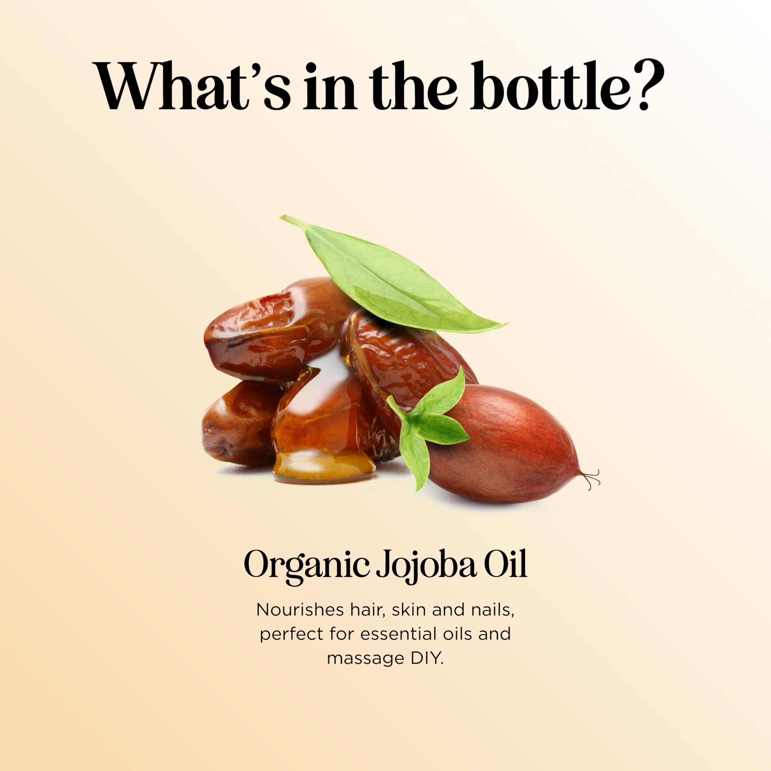 Maple Holistics Organic Jojoba Oil emphasizes quality and purity.