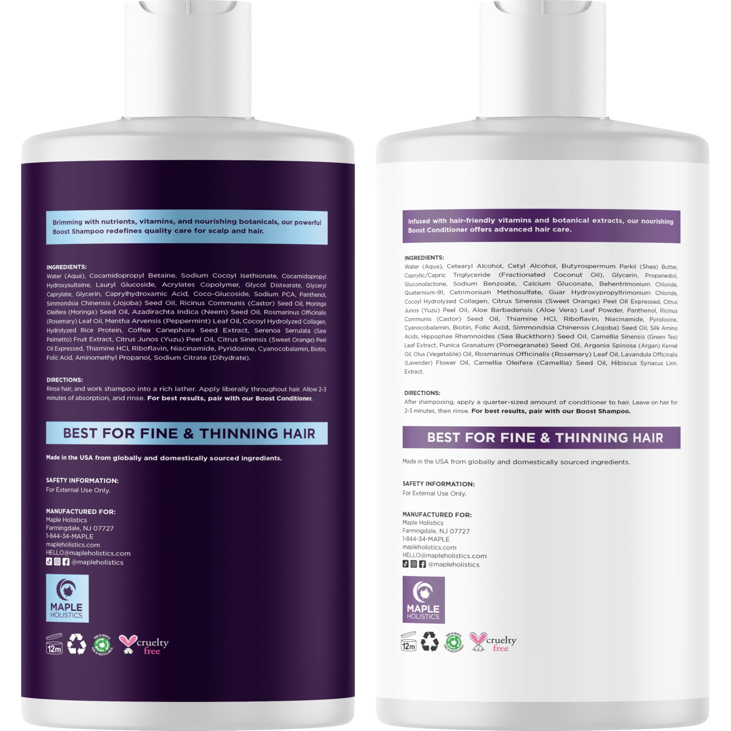 Maple Holistics rosemary oil application scene highlights aroma and scalp refresh