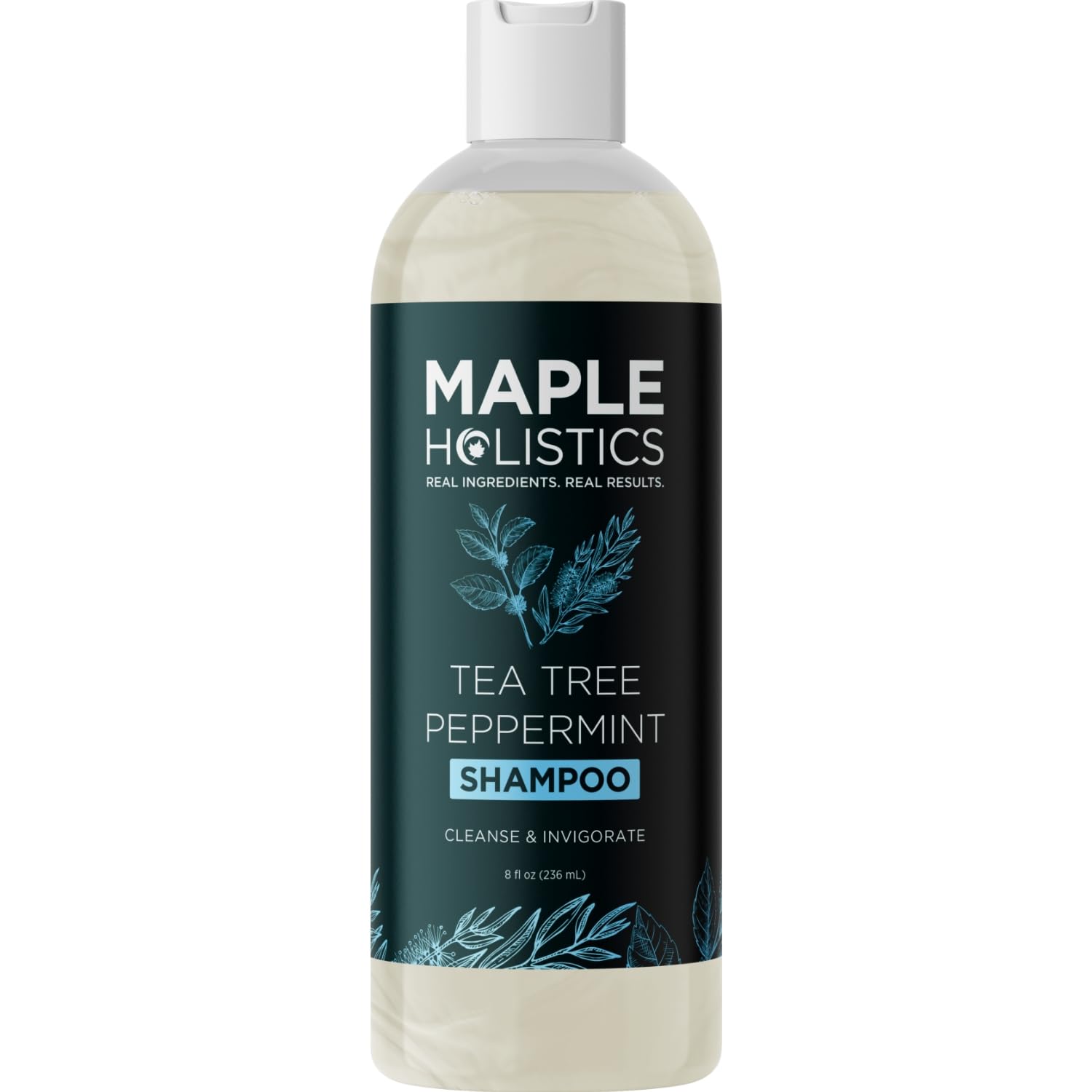 Minty fresh fragrance with rosemary and tea tree oils.