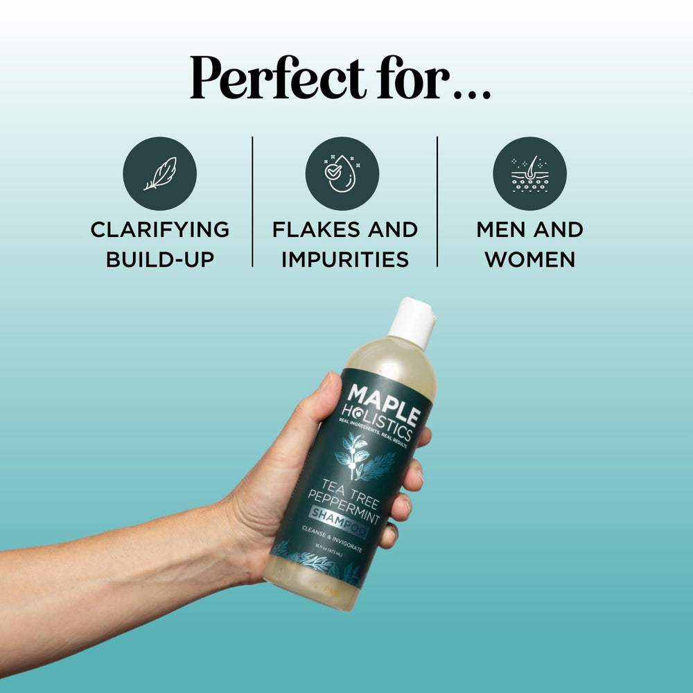 All hair types friendly, sulfate-free cleansing visuals.