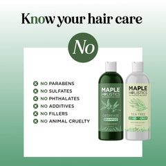 Maple Holistics Shampoo bottle pour, easy application for daily use