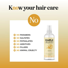 Maple Holistics Swim After-Swim Spray on damp hair after a swim