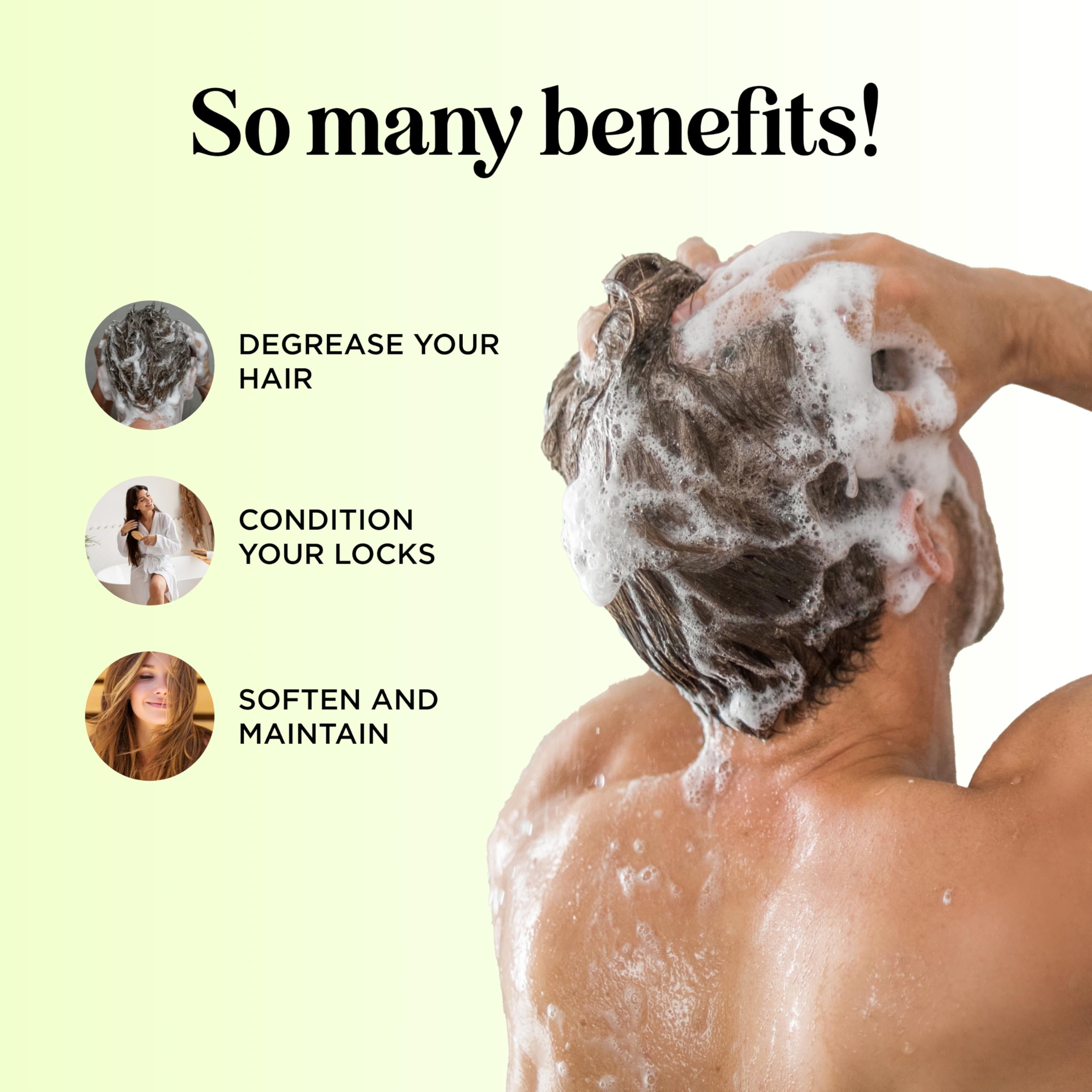 Creamy texture of Maple Holistics Tea Tree Conditioner suitable for dry hair