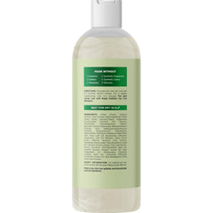 Maple Holistics Tea Tree Conditioner label highlighting natural ingredients for scalp care