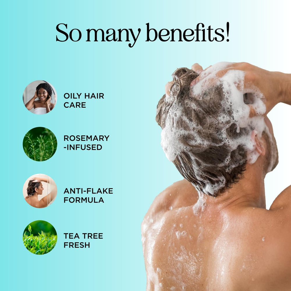 Maple Holistics Tea Tree Mint close-up highlights scalp therapy and cooling relief