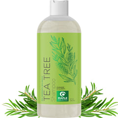 Maple Holistics tea tree rosemary clarifying bottle for oil control and scalp refreshment