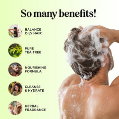 Maple Holistics Tea Tree Set packaging showcases sulfate-free clarifying duo
