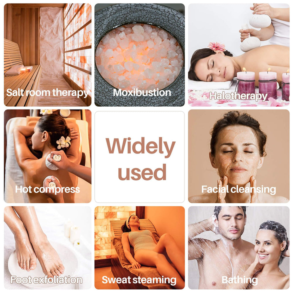 MAQIHAN pink-salt-mineral-bath highlights minerals for skin nourishment