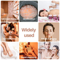 MAQIHAN pink-salt-mineral-bath highlights minerals for skin nourishment