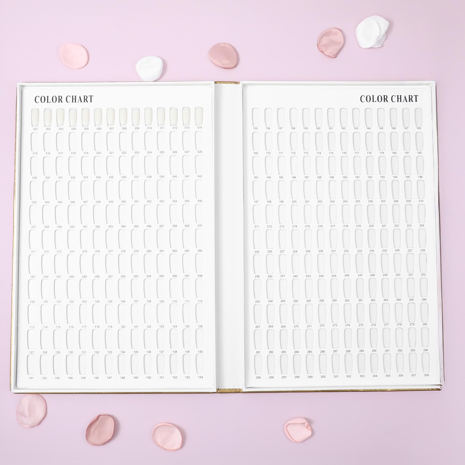 MAQUITA salon color display shelf keeps workspace organized.