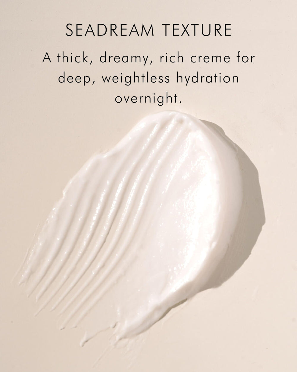 MARA SeaDream Creme packaging highlighting vegan, cruelty-free formula.
