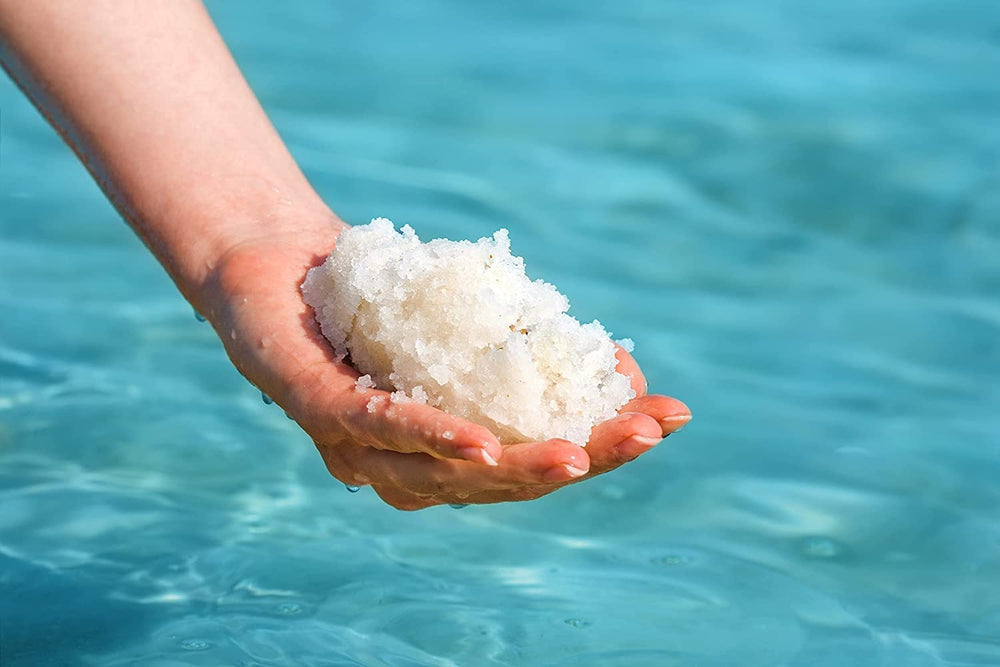 Marco Esra Dead Sea Salt mineral-rich close-up detail.